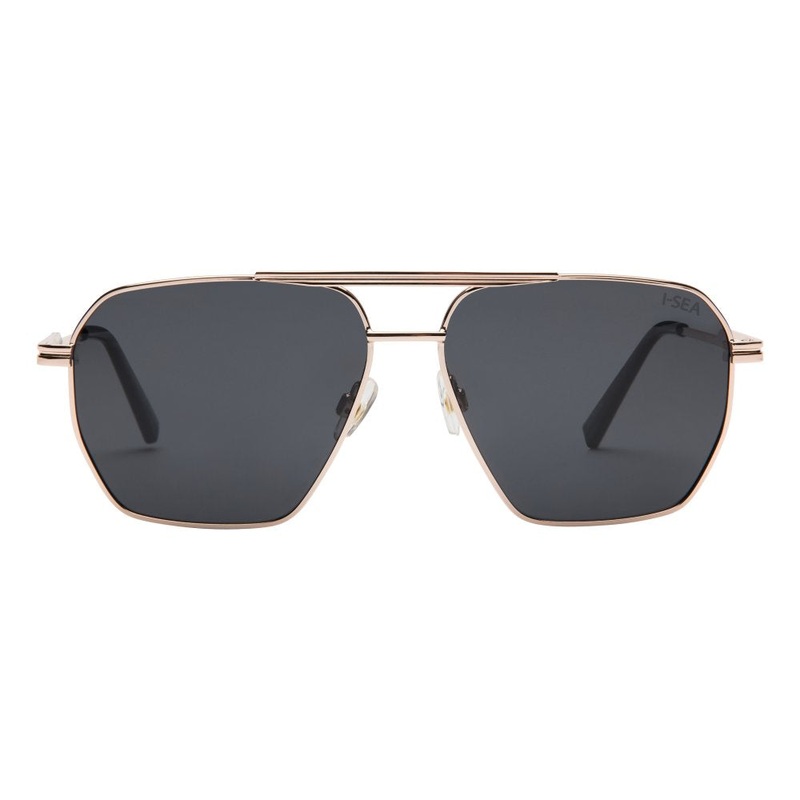I-SEA Piper Polarized Sunglasses - Gold & Brown