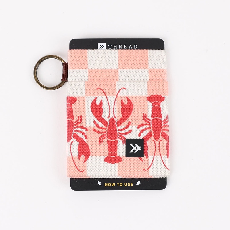 Thread Wallets Lobster Elastic Wallet